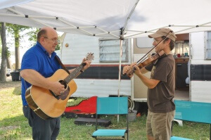 Jams at our RV