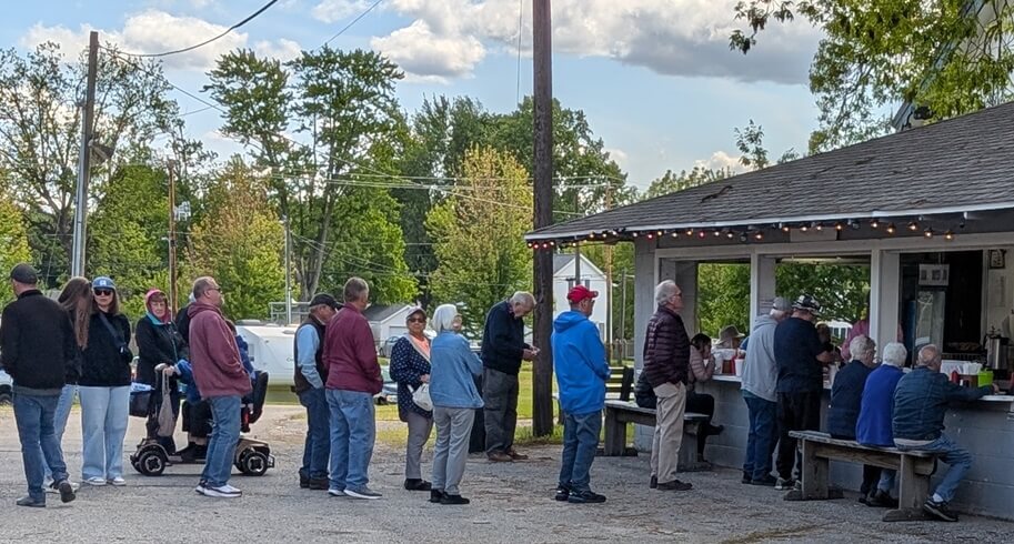 S25 Food Booth line