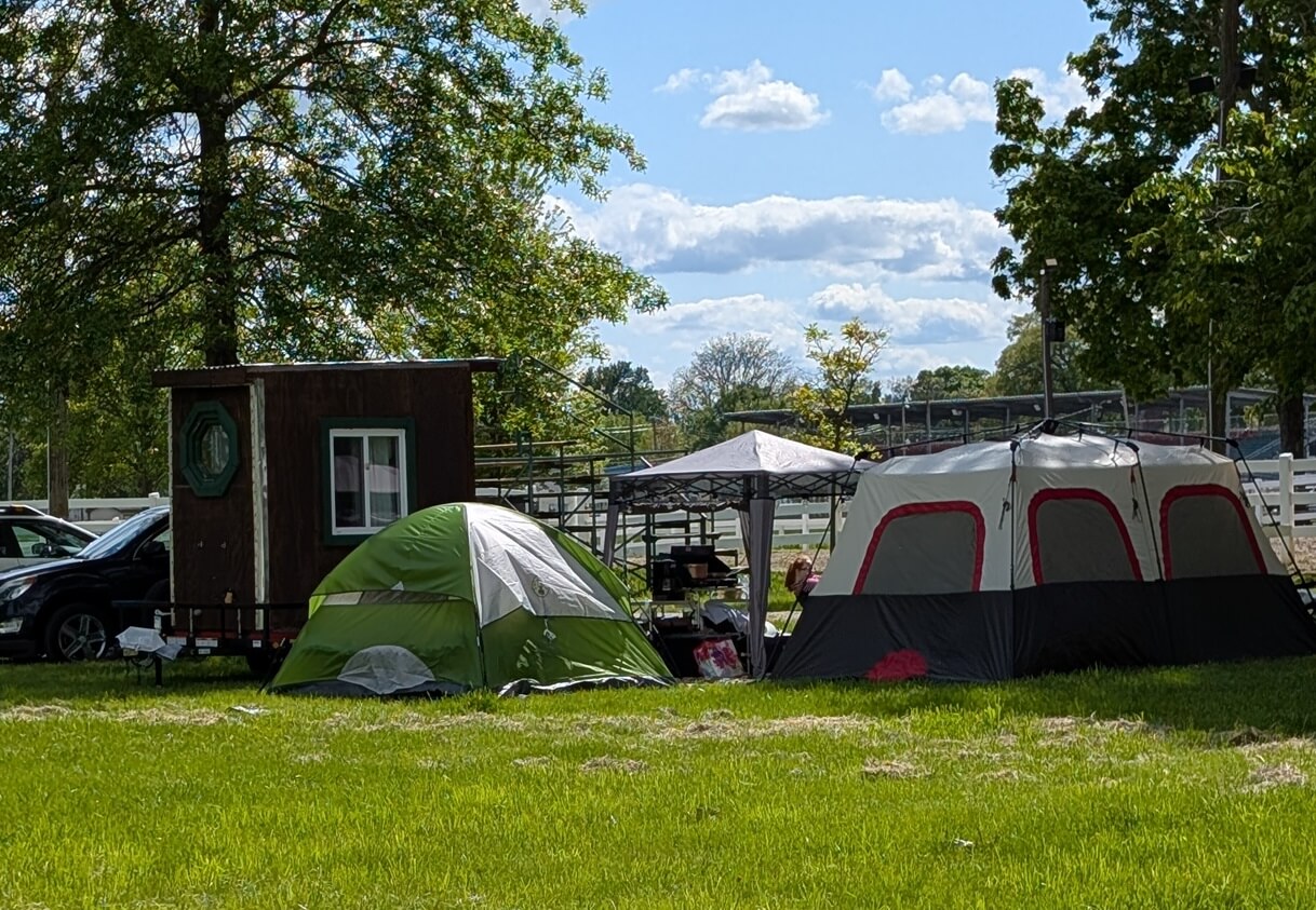 S25 Group of tents